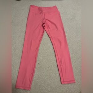 Bright pink metallic LNT shorts